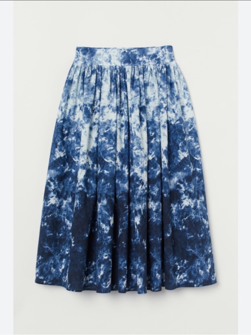 H&M Tie Dyed Midi Skirt 6
